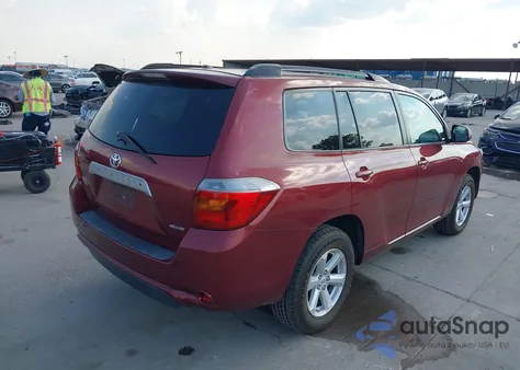 2010 Toyota Highlander Se V6 из США, поврежденный, VIN 5TDJK3EH9AS033835